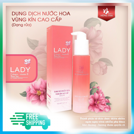 Dung Dịch Nước Hoa Vùng Kín  Cao Cấp LADY